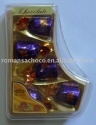 5pcs milk chocolate in socks box - product's photo